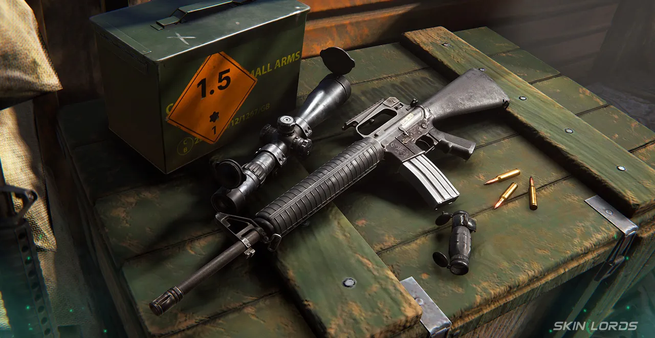New Rust Weapon - The M16A2