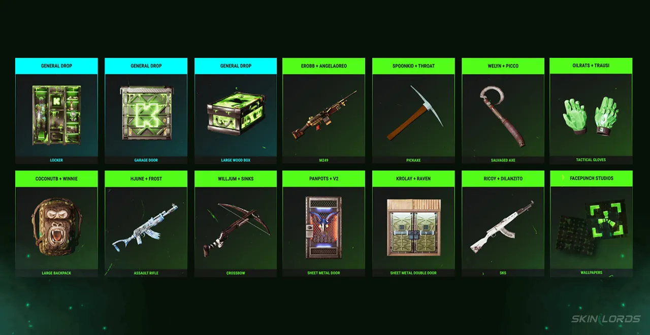 Rust Kick Off 2 Drops