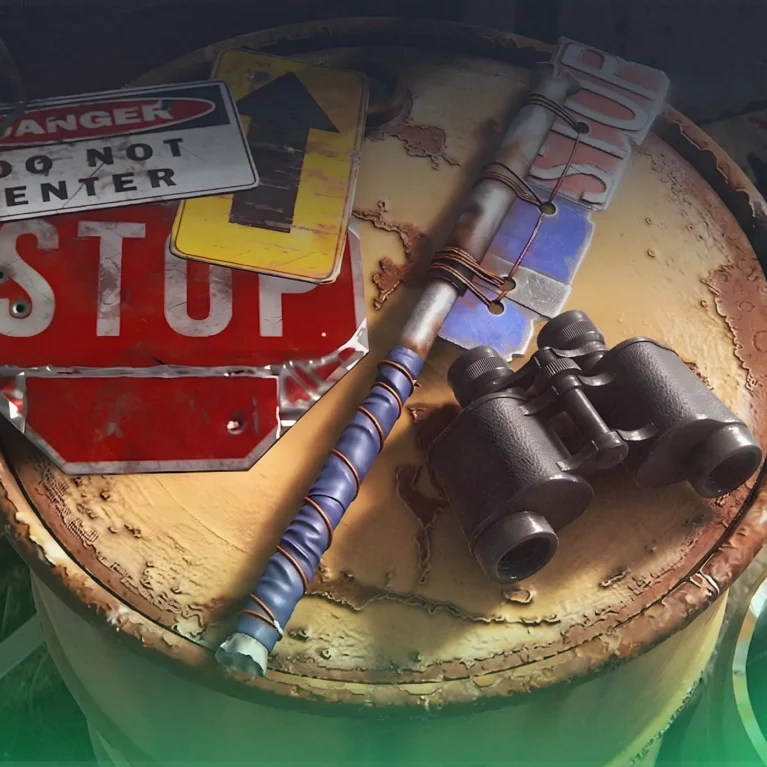 Rust’s Binoculars and Salvaged Cleaver Receive Refreshed Look