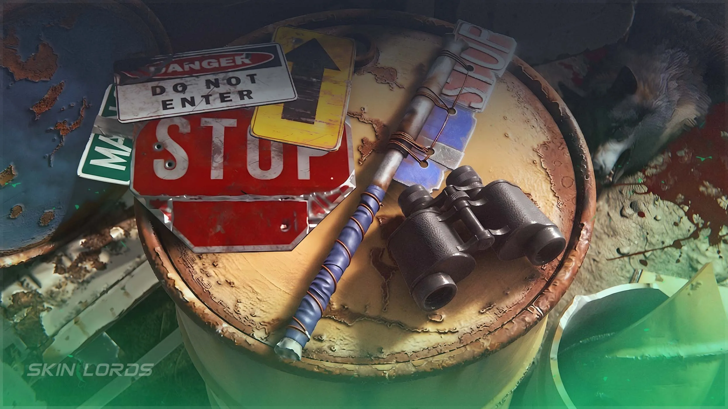 Rust’s Binoculars and Salvaged Cleaver Receive Refreshed Look