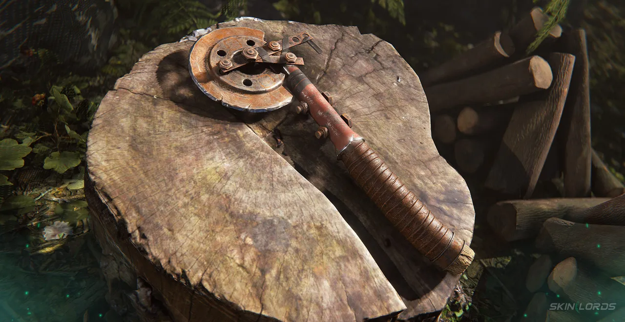 Rust Salvaged Axe Remodel
